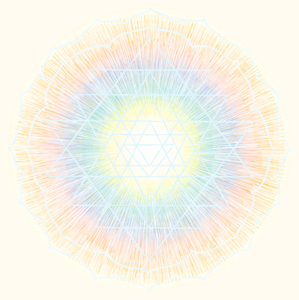 Sri Yantra Spectral Variation Mandala